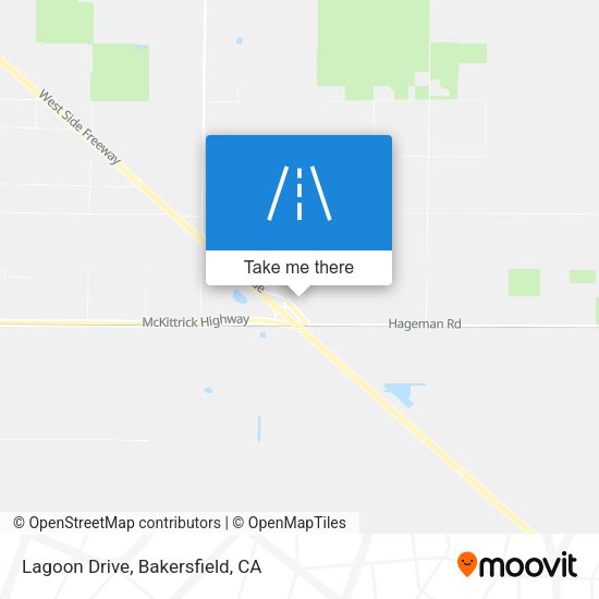Lagoon Drive map