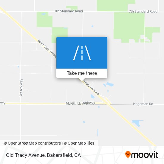 Old Tracy Avenue map