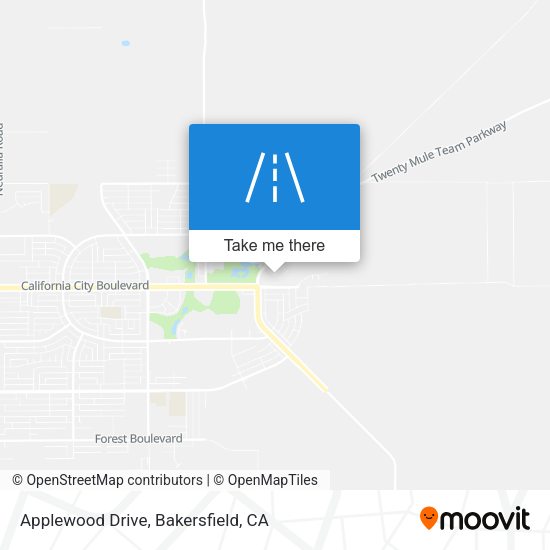 Applewood Drive map