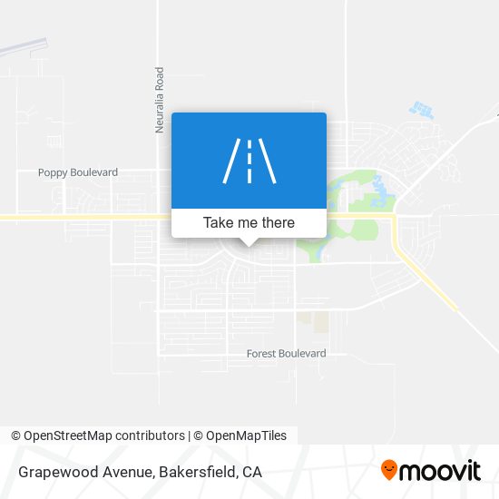 Mapa de Grapewood Avenue