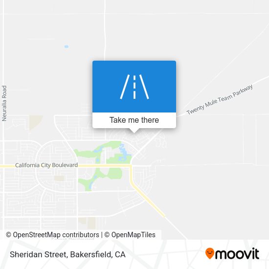Sheridan Street map