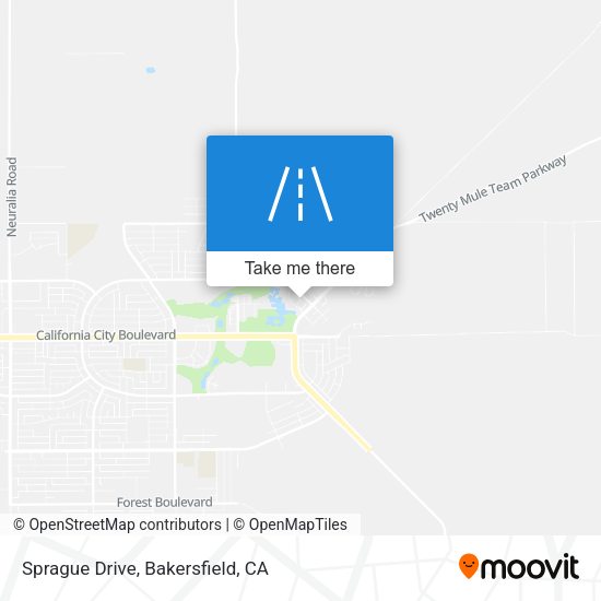 Sprague Drive map