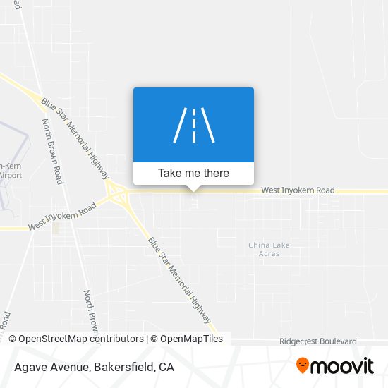 Agave Avenue map