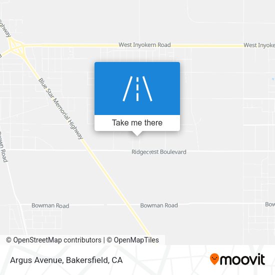 Argus Avenue map