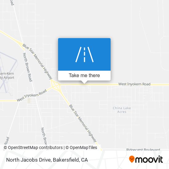 North Jacobs Drive map