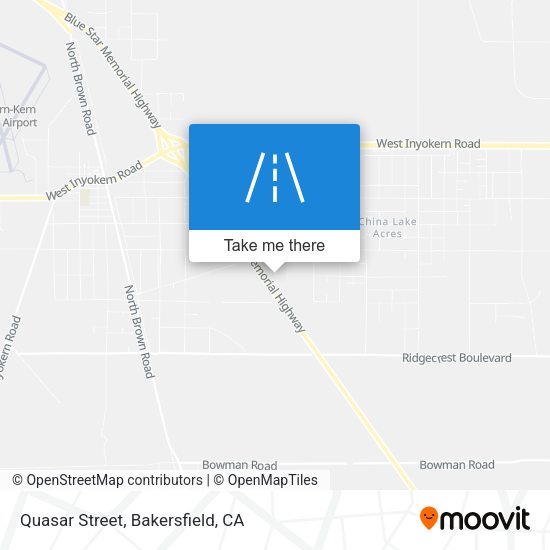Quasar Street map