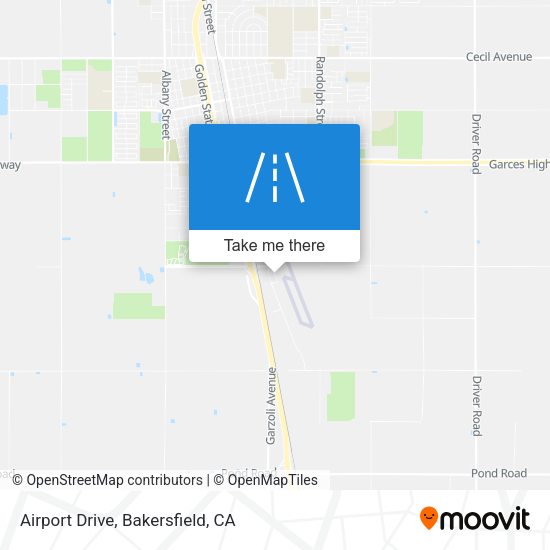 Mapa de Airport Drive