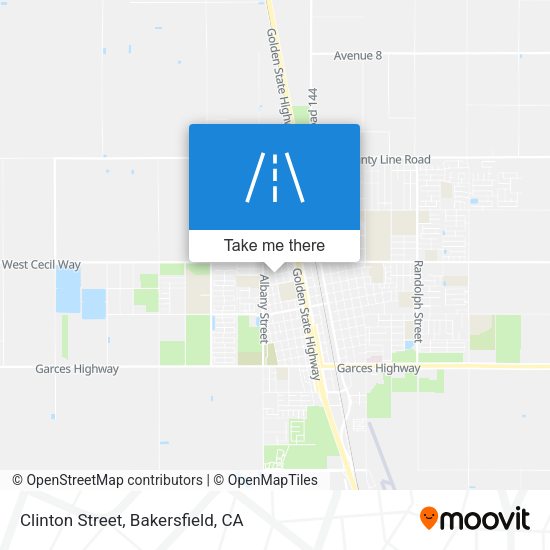 Mapa de Clinton Street