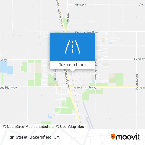 Mapa de High Street