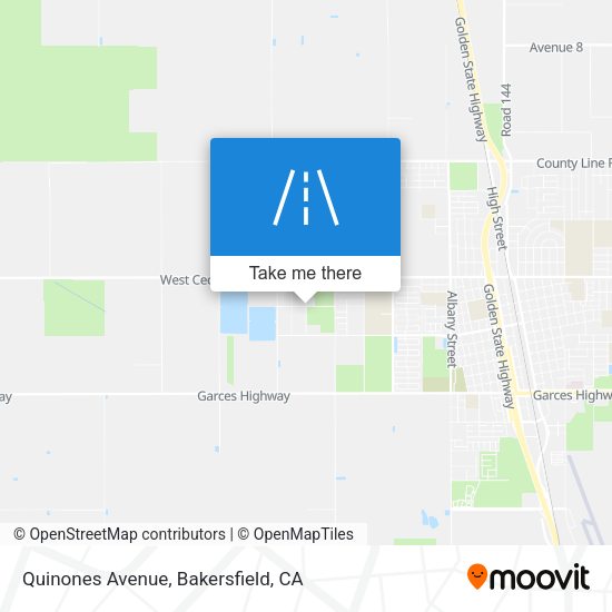 Quinones Avenue map