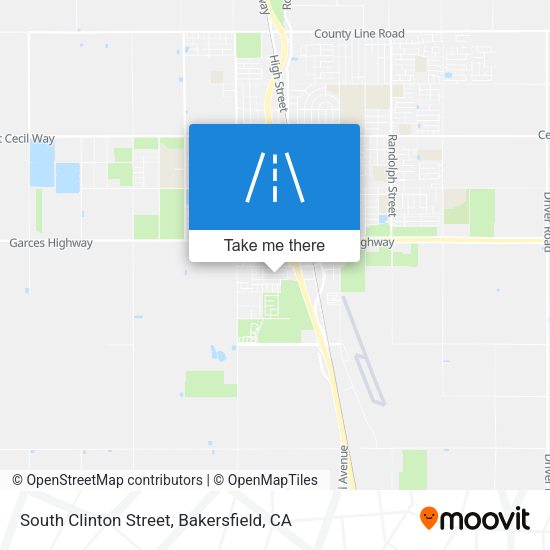Mapa de South Clinton Street