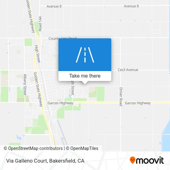 Via Galleno Court map