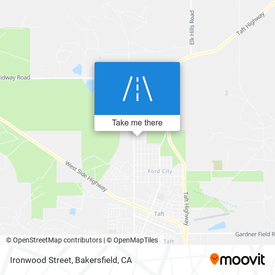 Ironwood Street map