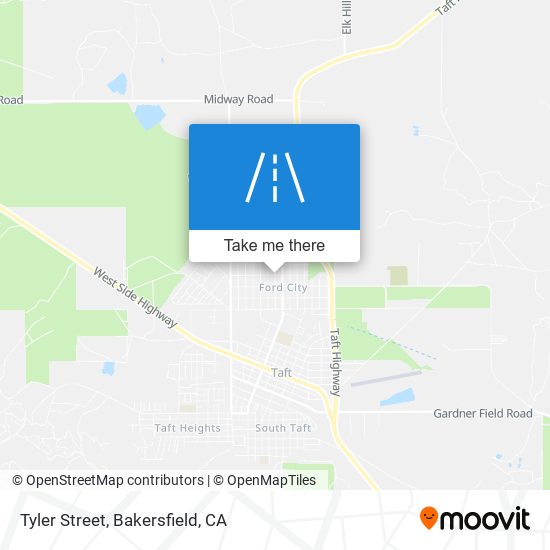 Tyler Street map