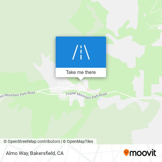 Almo Way map