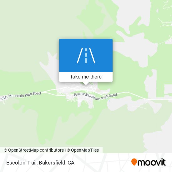 Escolon Trail map