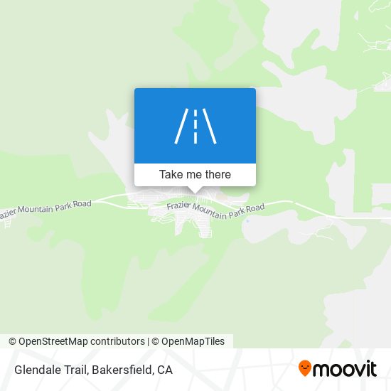 Mapa de Glendale Trail