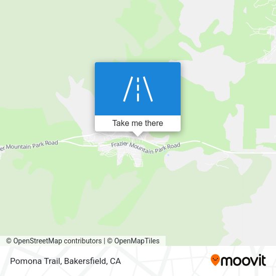 Pomona Trail map