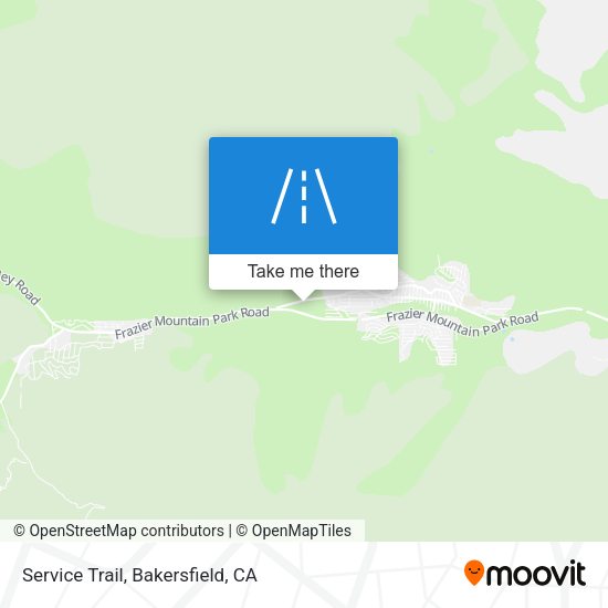 Service Trail map