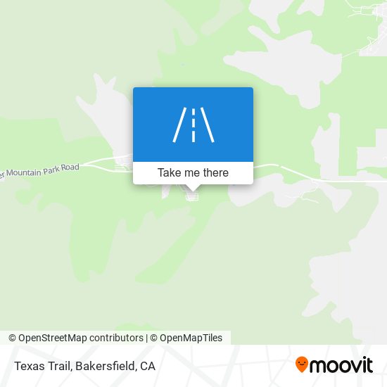 Texas Trail map