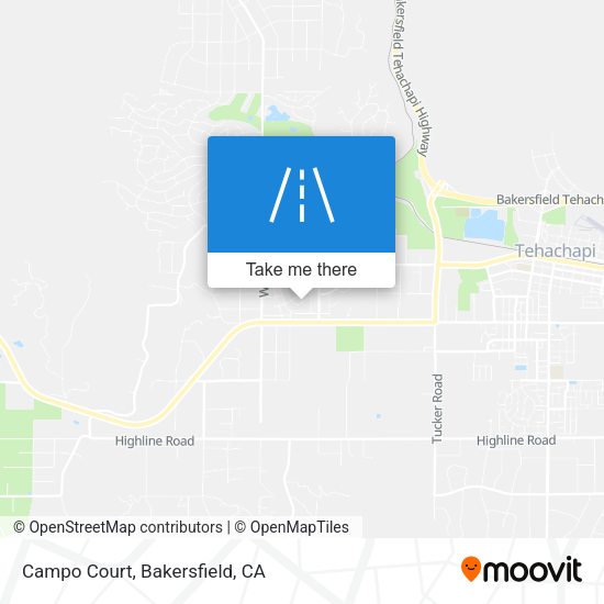 Campo Court map