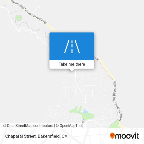 Mapa de Chaparal Street