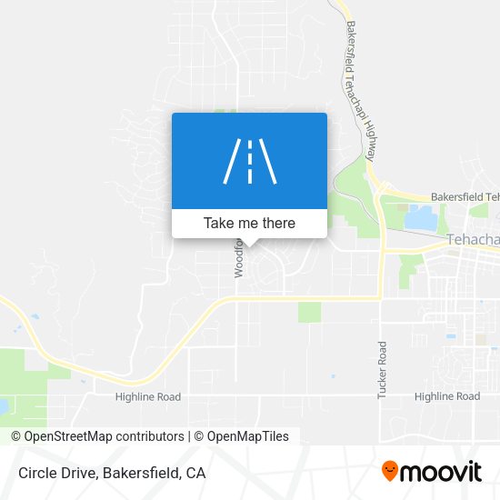 Circle Drive map