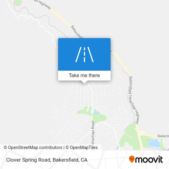 Mapa de Clover Spring Road
