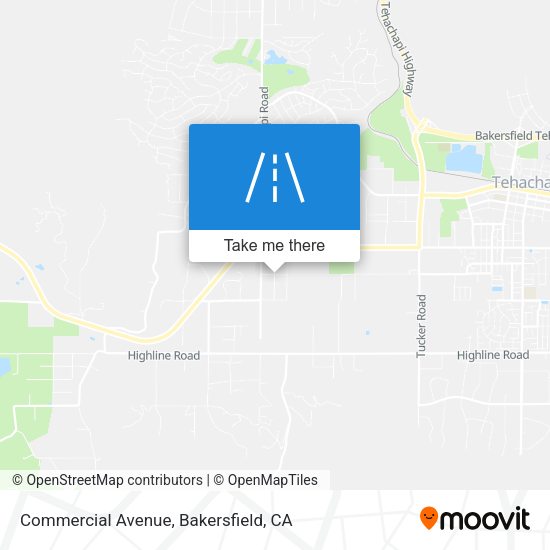 Mapa de Commercial Avenue