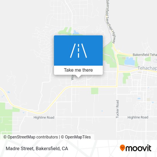 Madre Street map