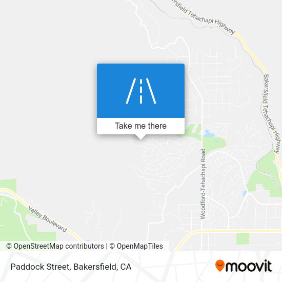 Paddock Street map