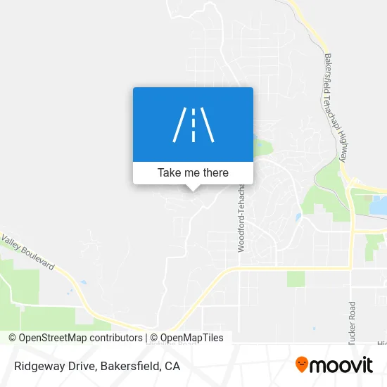 Ridgeway Drive map