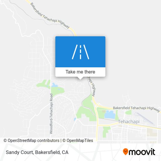 Sandy Court map