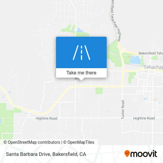 Mapa de Santa Barbara Drive