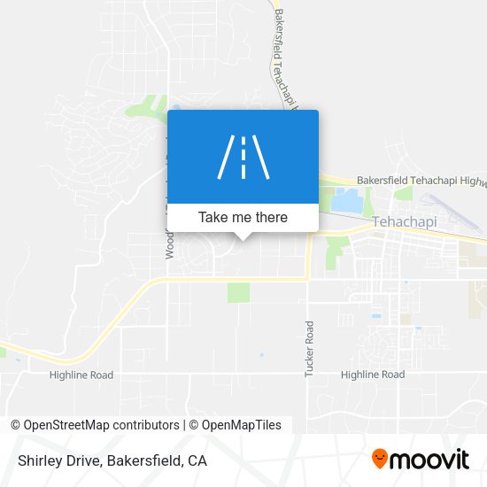 Mapa de Shirley Drive