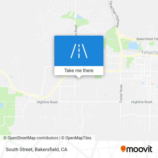 South Street map