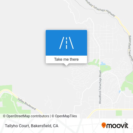 Tallyho Court map