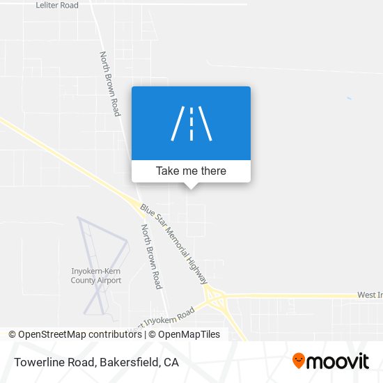 Towerline Road map