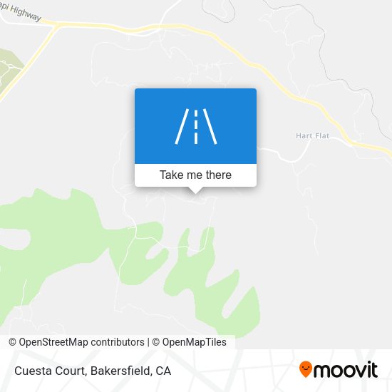 Cuesta Court map