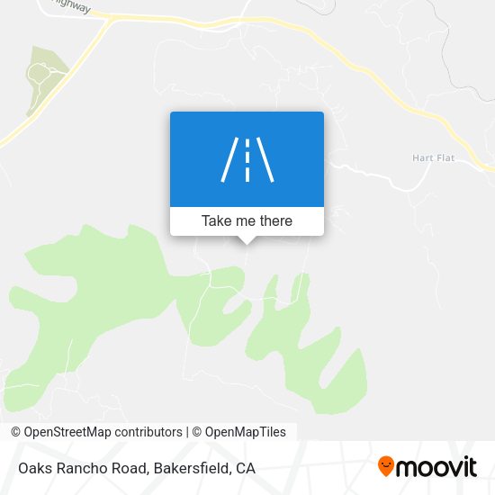 Mapa de Oaks Rancho Road