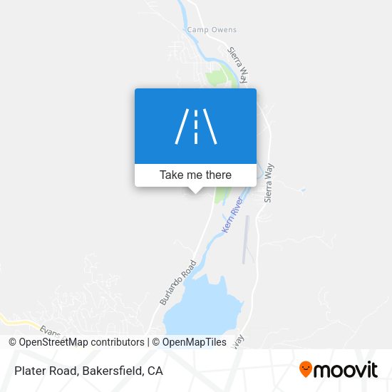 Mapa de Plater Road
