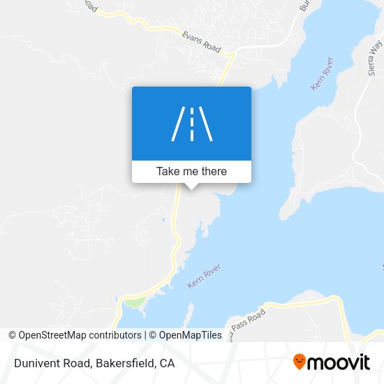Mapa de Dunivent Road