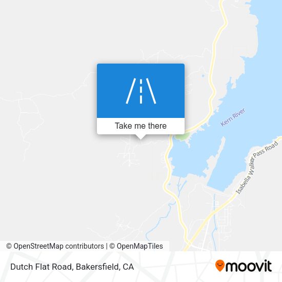 Dutch Flat Road map