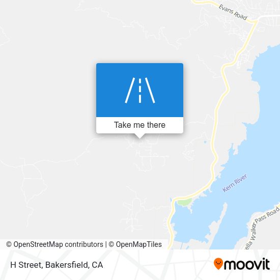 H Street map