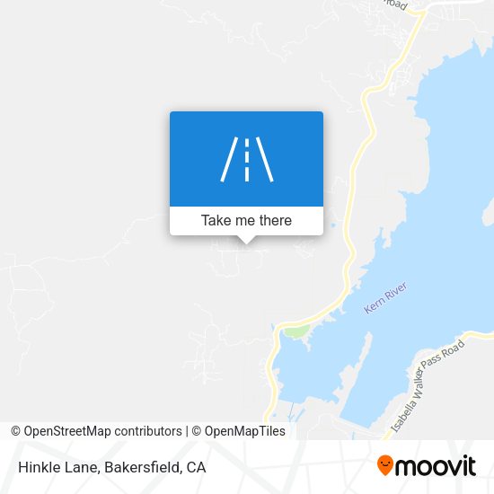 Hinkle Lane map