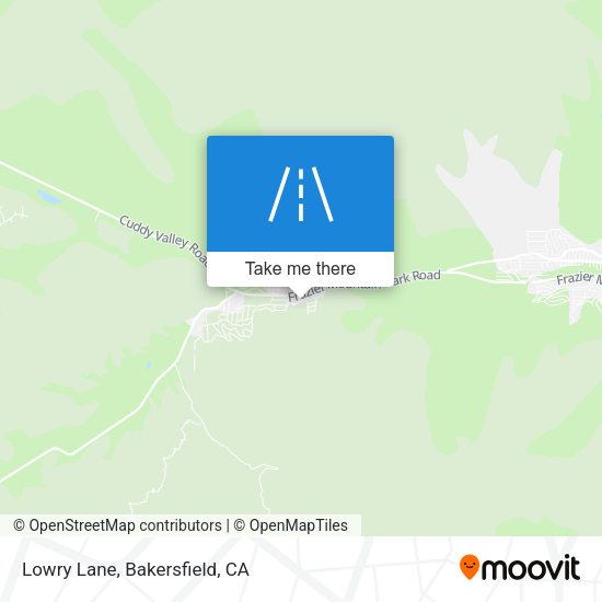 Lowry Lane map