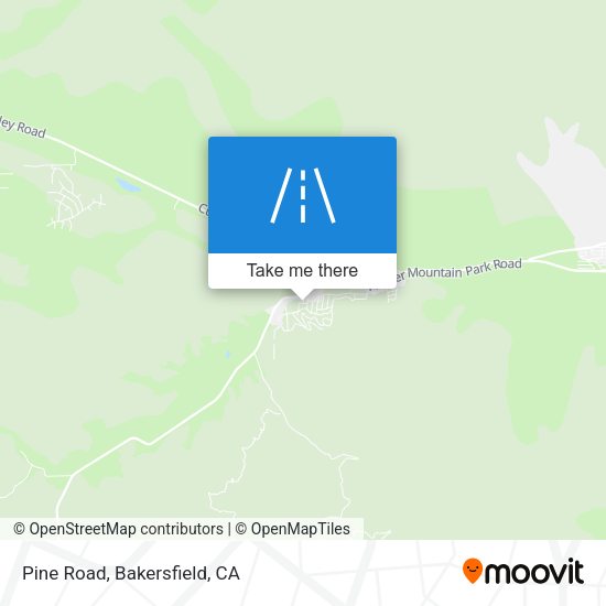 Pine Road map