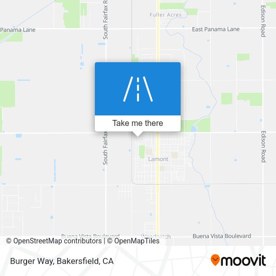 Mapa de Burger Way