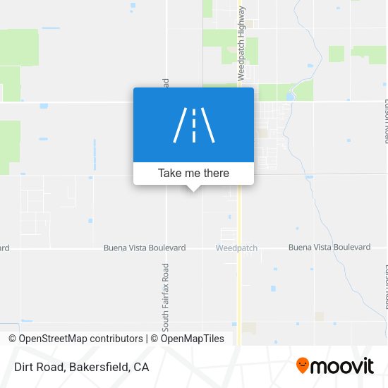 Dirt Road map