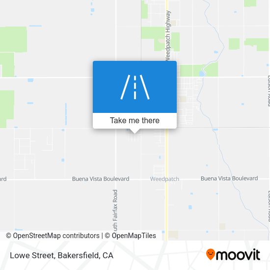 Mapa de Lowe Street